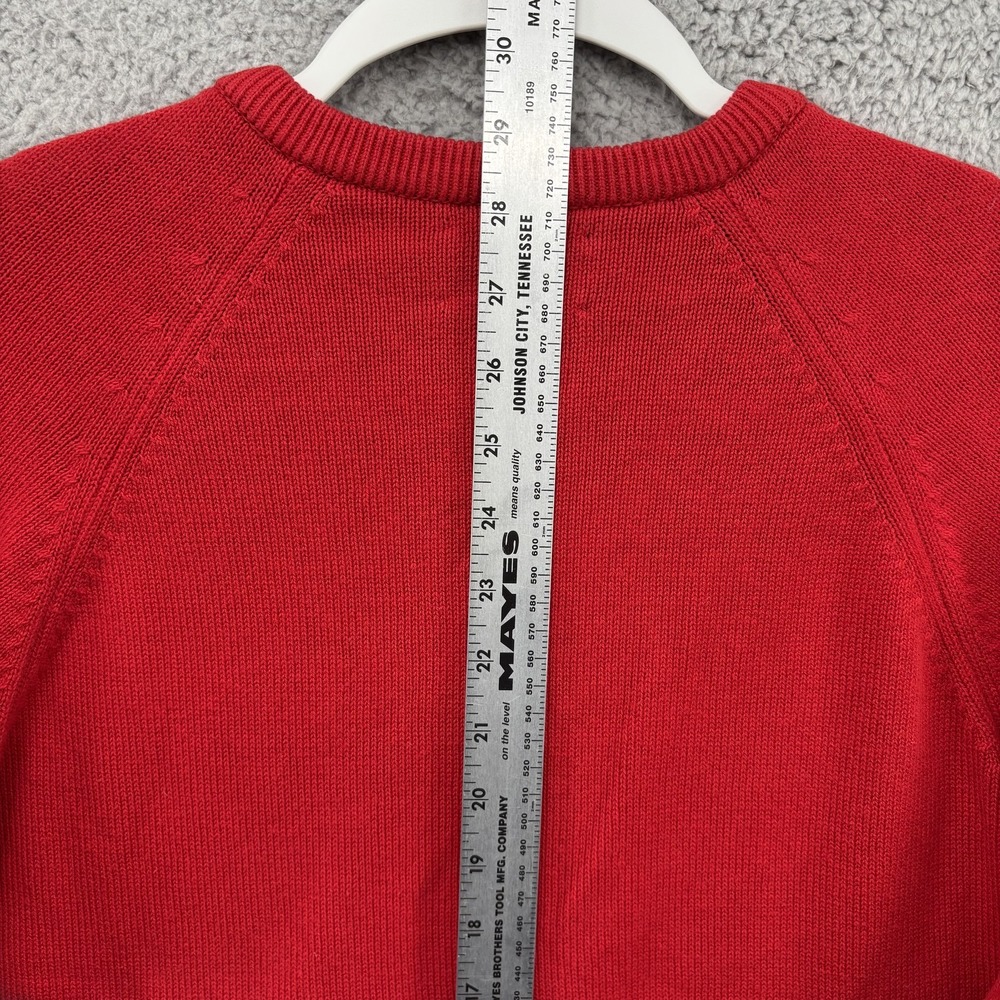 Pendleton Red V-Neck Sweater - Picture 8 of 11